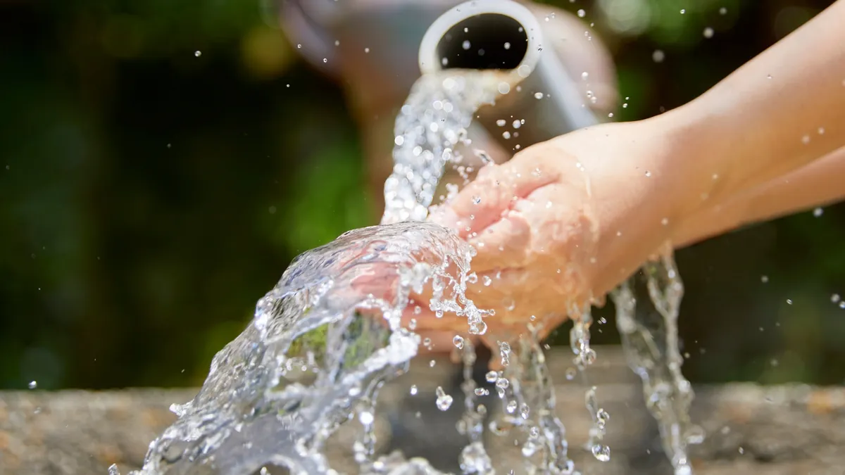 Well Pump Repair — professional plumber at work